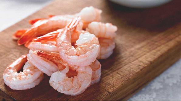 How many prawns can you eat in a week?