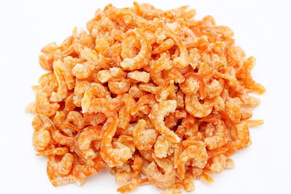 How many carbs does dried shrimp have?