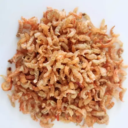 What is dried shrimp used for?