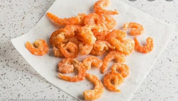 Dried shrimp suppliers on the market