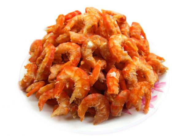 Market size of dried shrimp in 2020