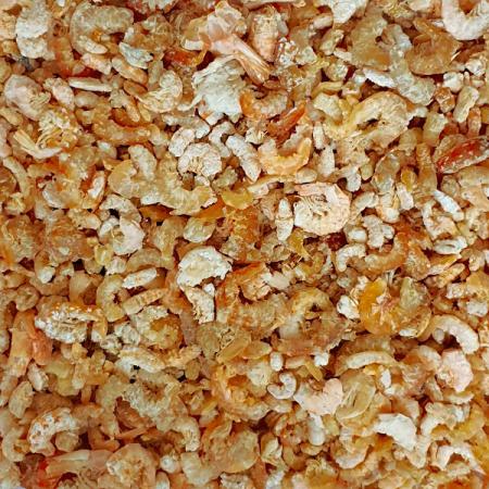 How is dried shrimp made?