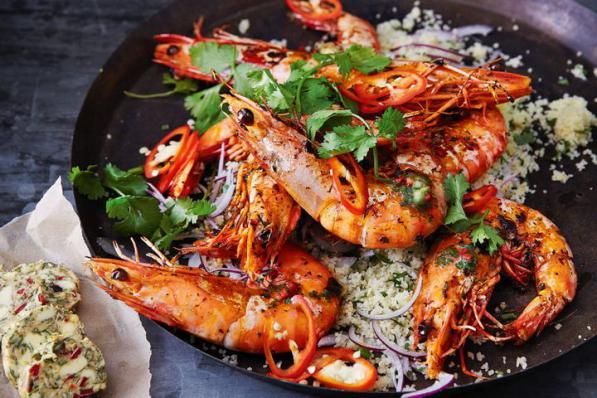 Are prawns good for hair growth?